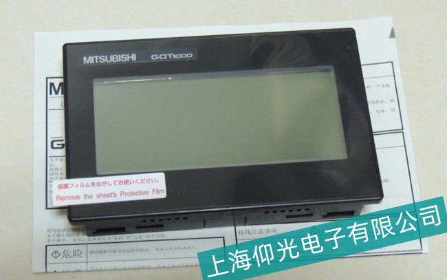 合肥三菱A870GOT-EWS觸摸屏組件炸毀維修