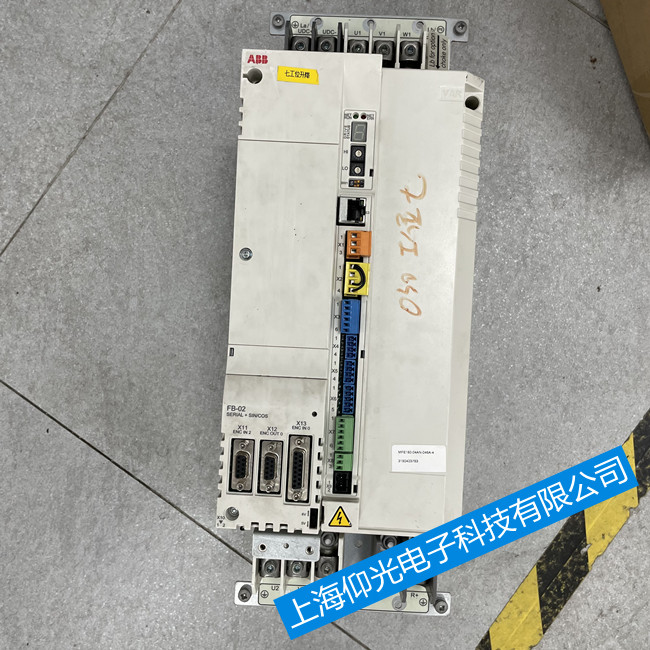 ABB MotiFlex e180伺服驅(qū)動器維修-顯示報警E1024維修