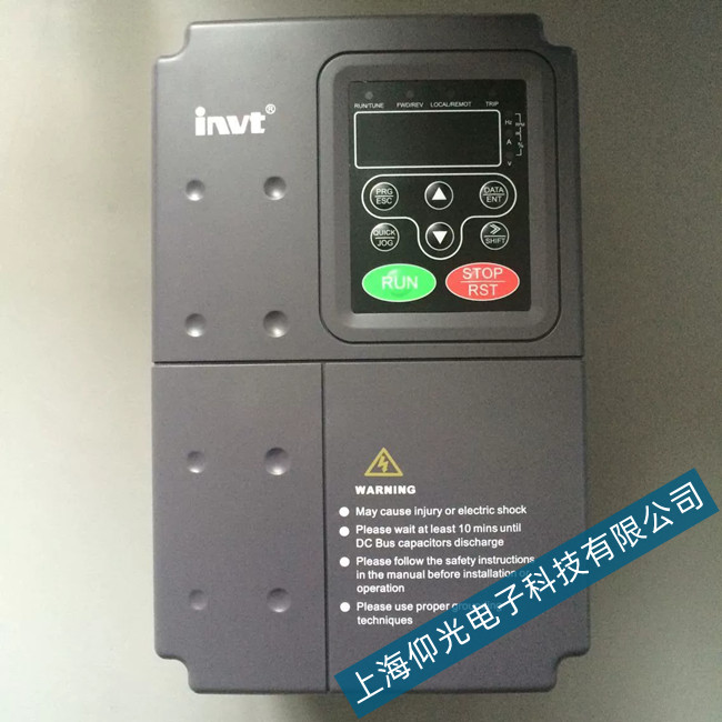 英威騰變頻器啟動(dòng)顯示UC1報(bào)警維修處理