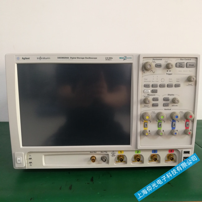 安捷倫示波器DSO-90254A儀器被燒維修案例分析