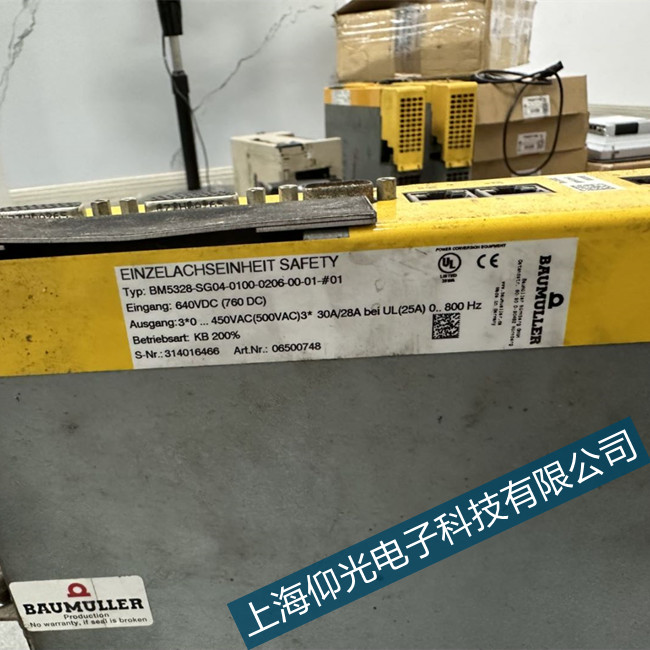 baumuller鮑米勒BUM62T-100伺服器連接異常維修維護(hù)