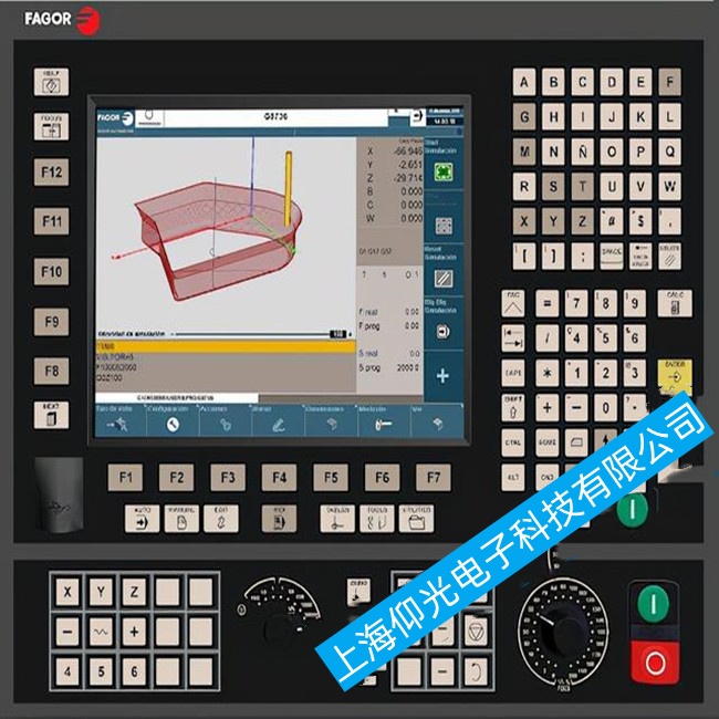 東莞發(fā)格FAGOR數(shù)控系統(tǒng)CNC 8036M在通電后沒有任何啟動跡象故障維修廠家